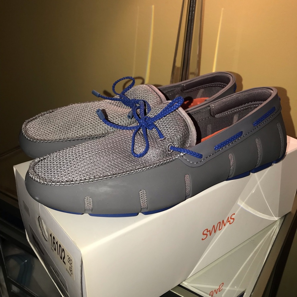 SOLD! SWIMS Braided Lace Waterproof Loafer
